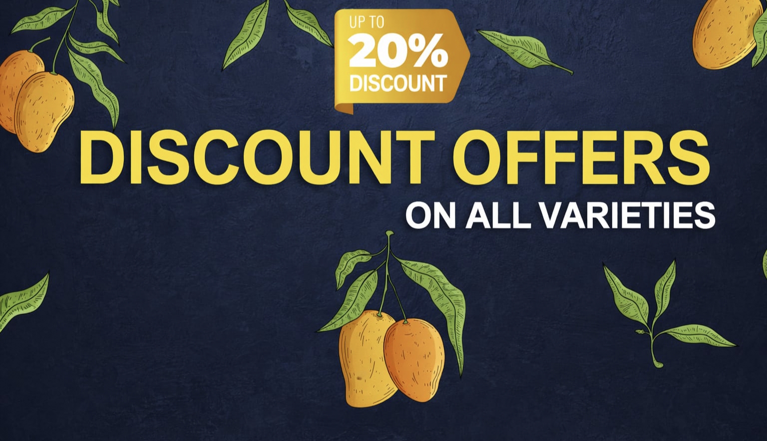 Discount Offers on All Mango Varieties